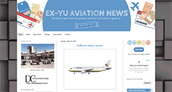 Desktop Screenshot of exyuaviation.com